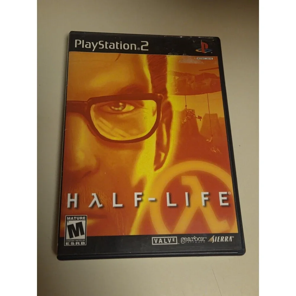 Half-Life (Sony PlayStation 2, 2001) PS2 SLUS-20066 - Case & Disc - TESTED